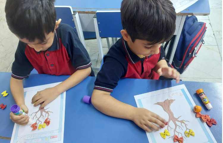 زنگ ماهرشو کلاژ درخت پاییزی 1