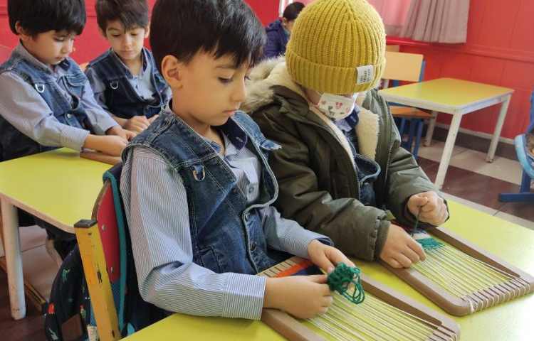 زنگ ماهرشو گلیم بافی جهت دست ورزی 1