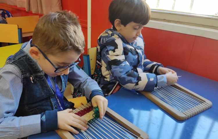 زنگ ماهرشو گلیم بافی جهت دست ورزی 2