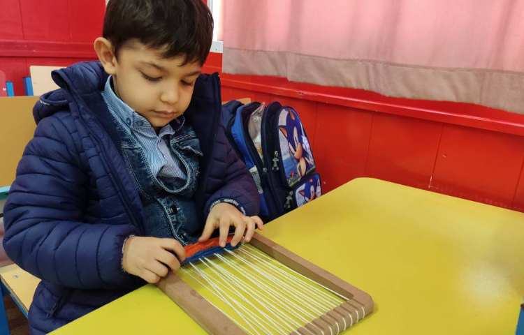 زنگ ماهرشو گلیم بافی جهت دست ورزی 3