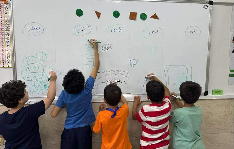 زنگ نقاشی کلاس اول 1 4