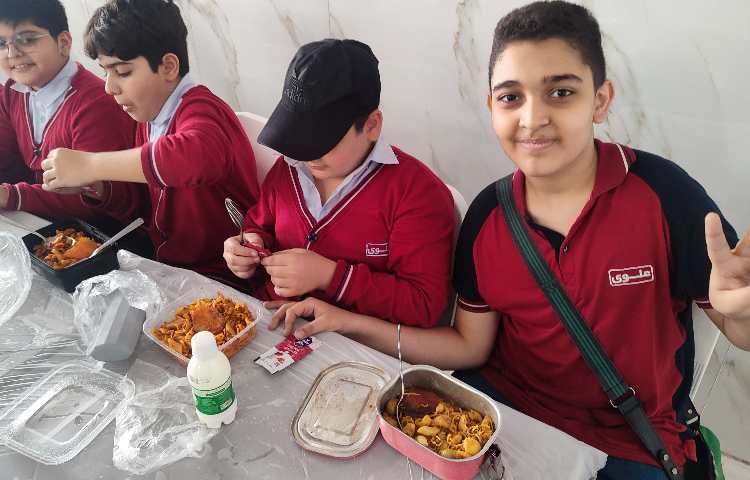 زنگ نهار دانش آموزان 2