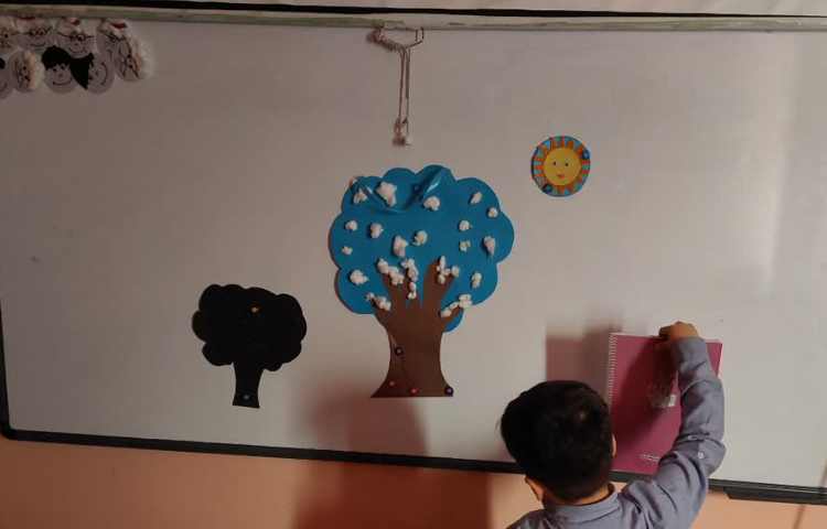 زنگ نوشتاری ،اموزش سایه با بازی 4