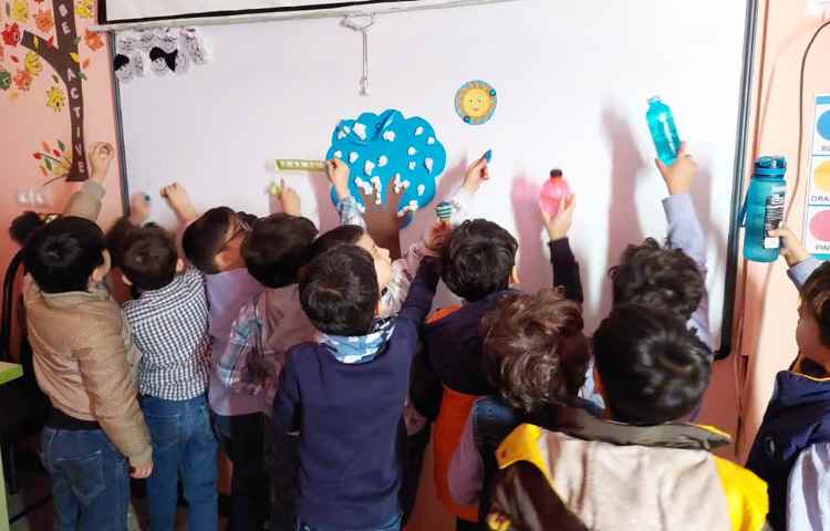 زنگ نوشتاری ،اموزش سایه با بازی