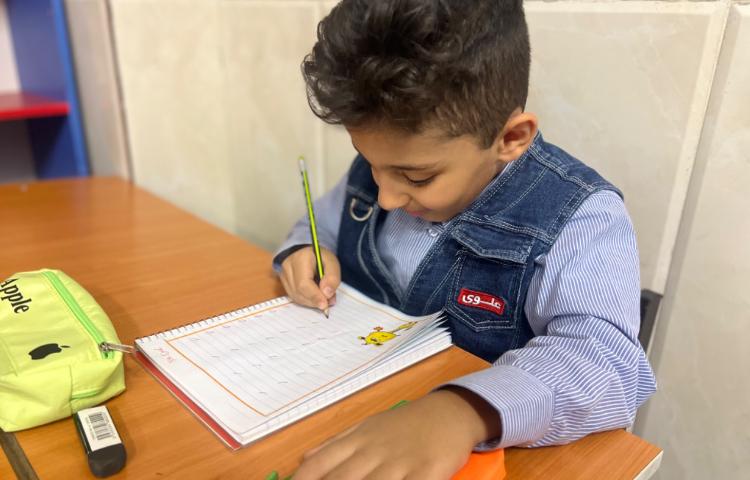 زنگ نگارش: لوحه نویسی در دفتر مشق 3