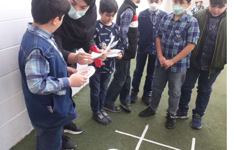 زنگ های تفریح شاد زبانی دانش آموزان دبستان علوی 7