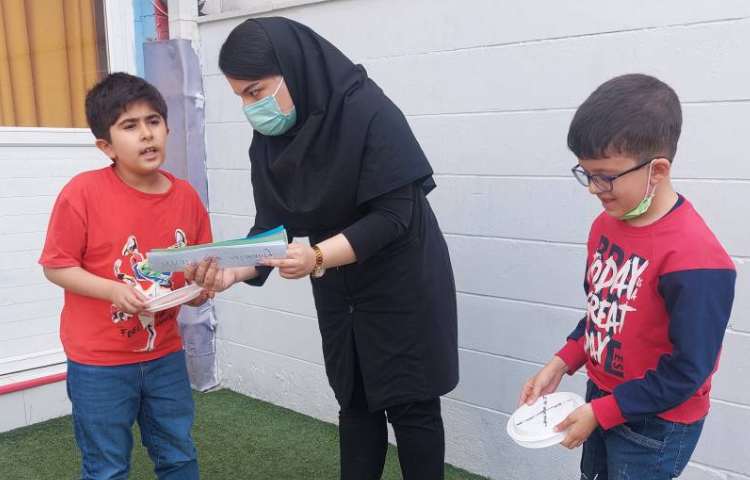 زنگ های تفریح شاد زبانی دبستان علوی 7