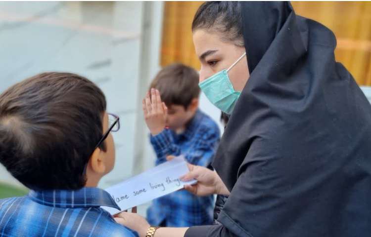 زنگ های تفریح شاد زبانی دبستان علوی 8