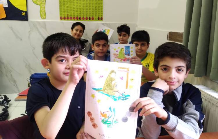 زنگ هدیه‌های آسمانی: انجام کاربرگ مربوط به درس ام ابیها 1