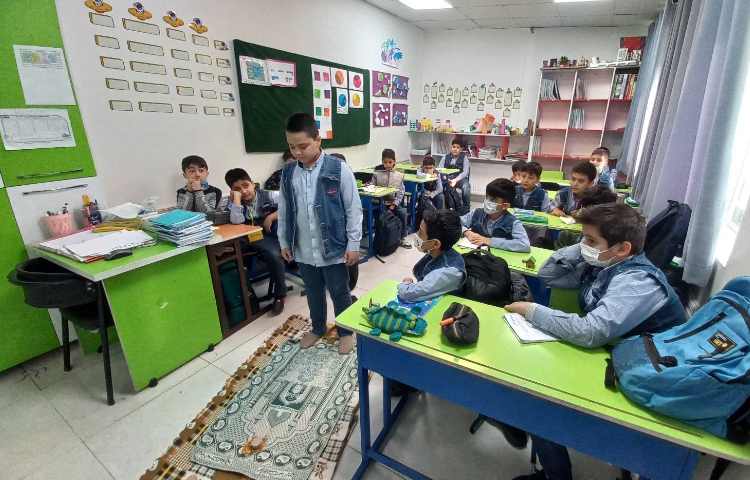 زنگ هدیه های آسمان و تمرین نماز آیات