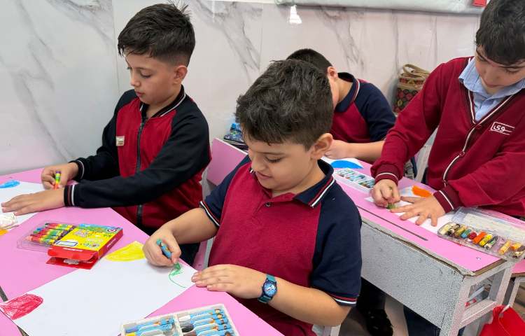زنگ هنر آموزش شخصیت کارتونی جوجه با پاستل 1
