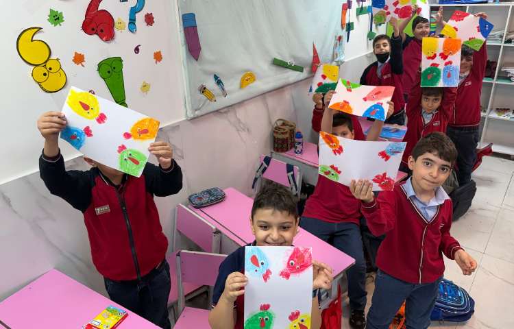 زنگ هنر آموزش شخصیت کارتونی جوجه با پاستل 3