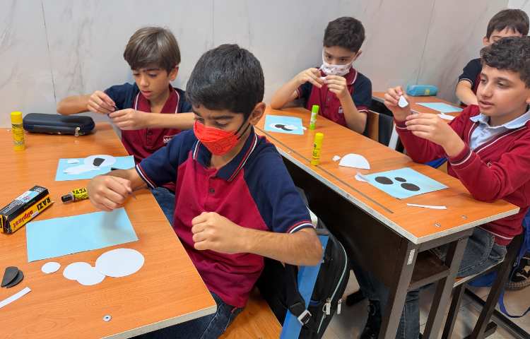 زنگ هنر کاردستی اشکال هندسی و اریگامی