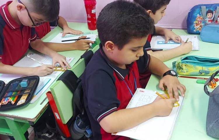 زنگ هوش و ریاضی و حل تمرین کتاب چهارهوش 3