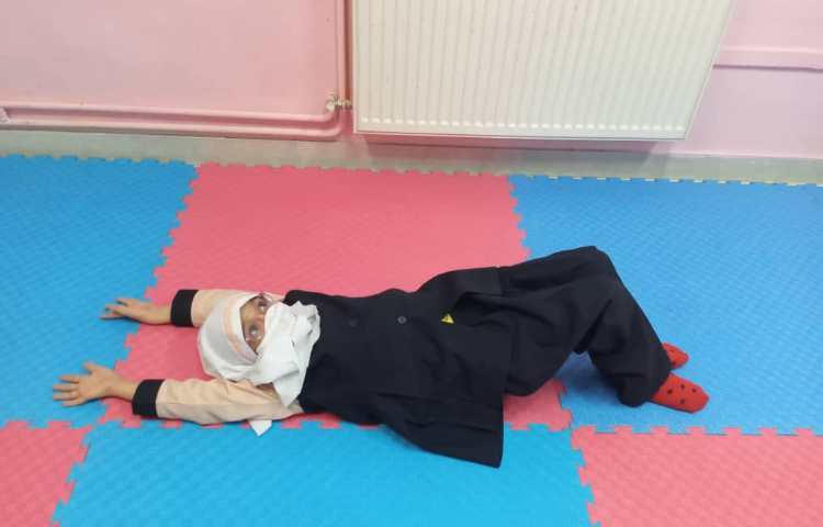 زنگ ورزش،موضوع: آموزش حرکت پل در یوگا 2