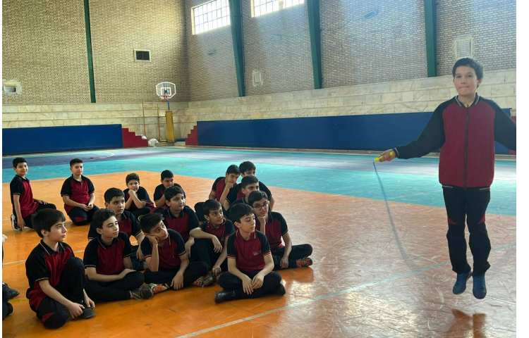 زنگ ورزش آموزش طناب زدن 3