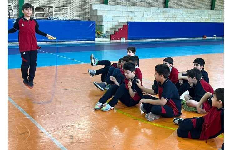 زنگ ورزش آموزش طناب زدن