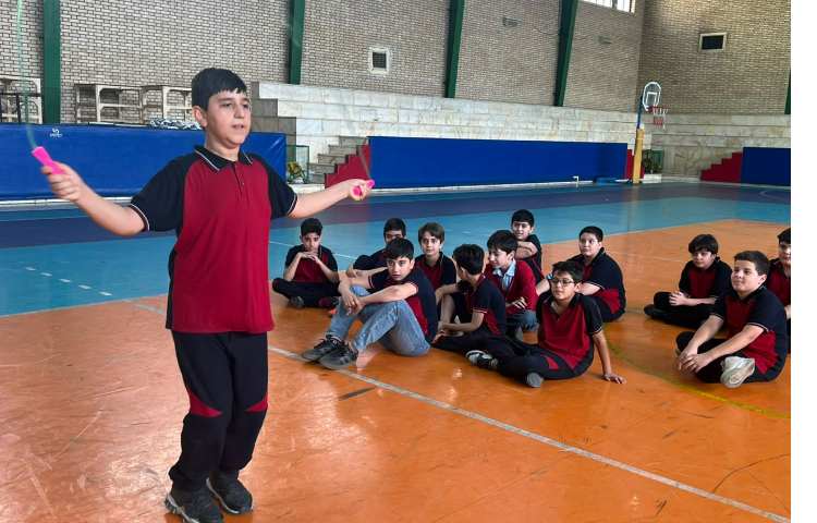 زنگ ورزش آموزش طناب زدن