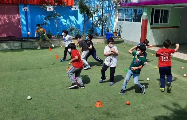 :زنگ ورزش، بازی توپ وار، کلاس مریخ 2