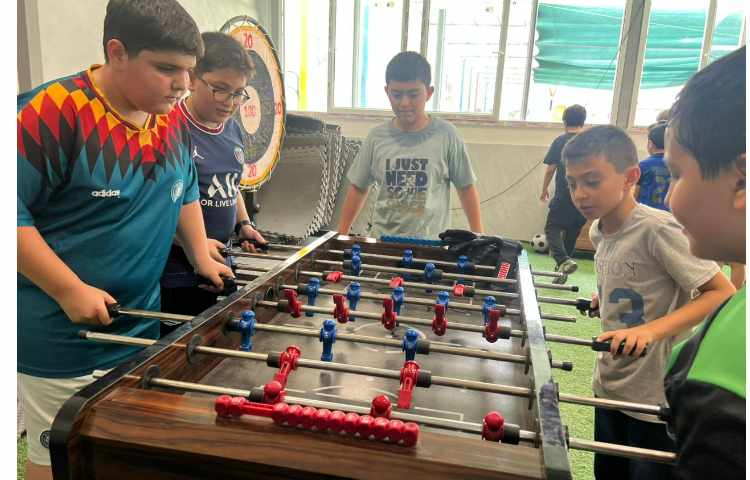 زنگ ورزش در پایگاه تابستانی 1