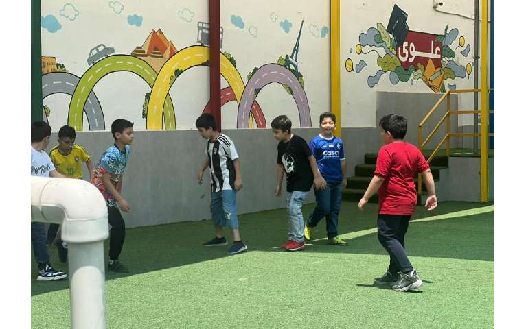 زنگ ورزش در پایگاه تابستانی 1