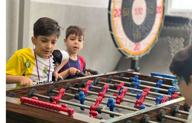 زنگ ورزش در پایگاه تابستانی 1