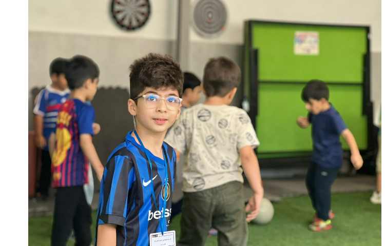 زنگ ورزش در پایگاه تابستانی 1