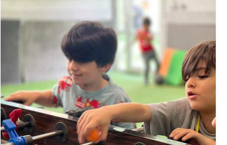 زنگ ورزش در پایگاه تابستانی 1