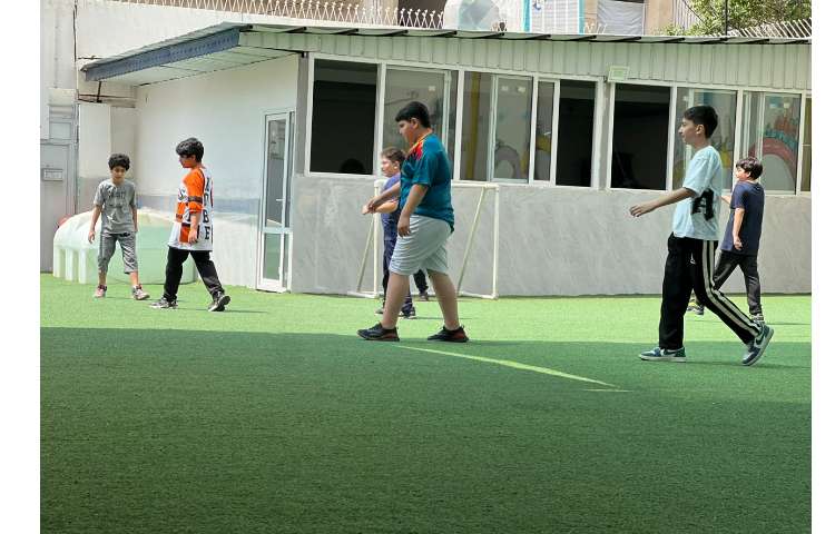 زنگ ورزش در پایگاه تابستانی 11