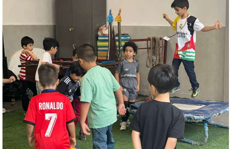 زنگ ورزش در پایگاه تابستانی 11