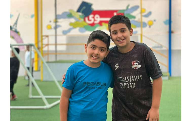 زنگ ورزش در پایگاه تابستانی 12