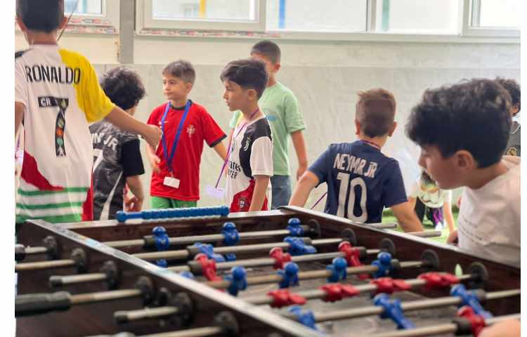 زنگ ورزش در پایگاه تابستانی 12