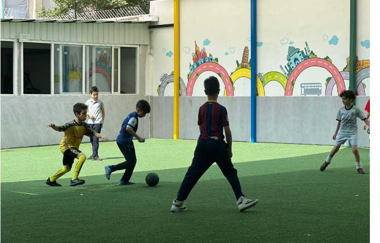 زنگ ورزش در پایگاه تابستانی 13