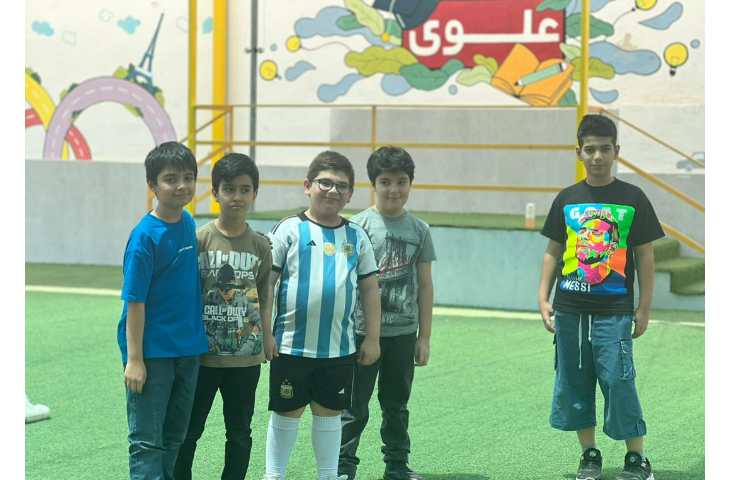 زنگ ورزش در پایگاه تابستانی 13