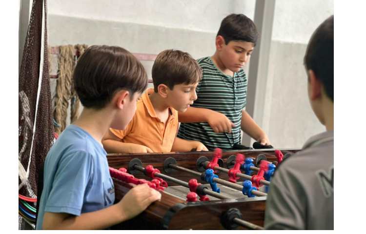 زنگ ورزش در پایگاه تابستانی 13