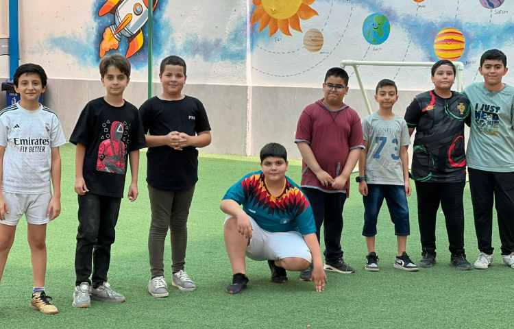 زنگ ورزش در پایگاه تابستانی 14