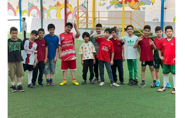 زنگ ورزش در پایگاه تابستانی 15