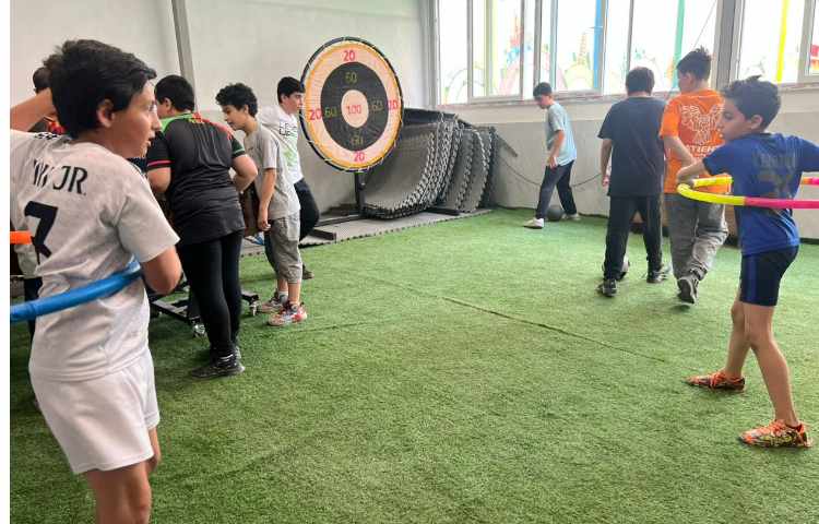 زنگ ورزش در پایگاه تابستانی 15