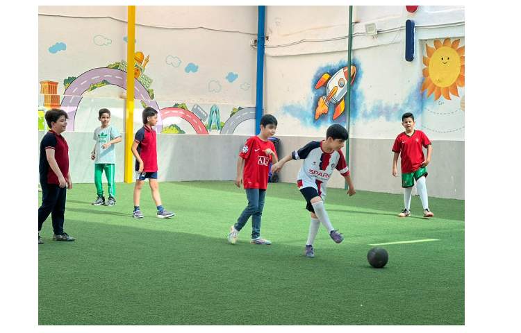 زنگ ورزش در پایگاه تابستانی 16