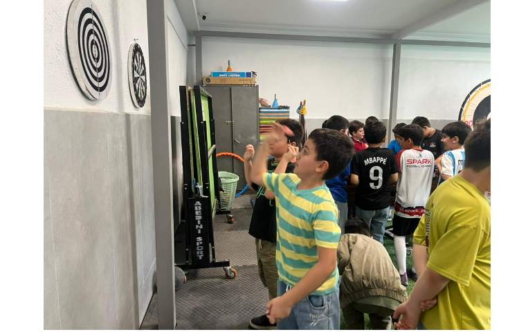 زنگ ورزش در پایگاه تابستانی 2