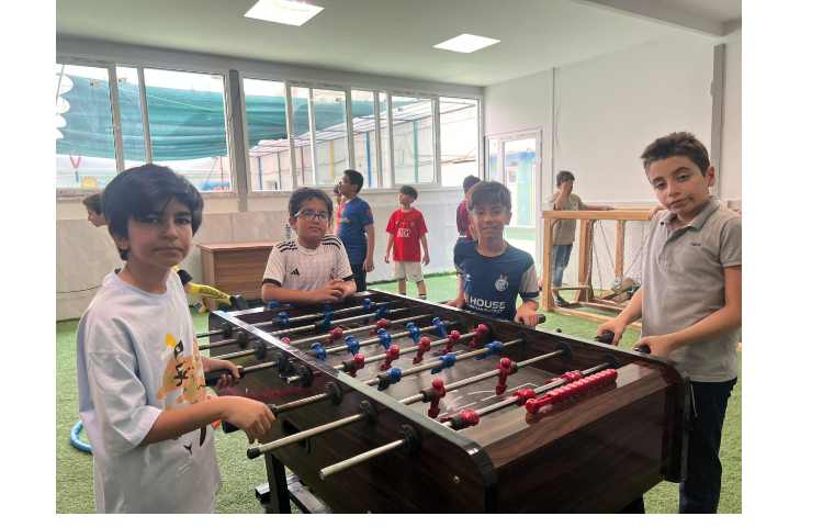 زنگ ورزش در پایگاه تابستانی 2