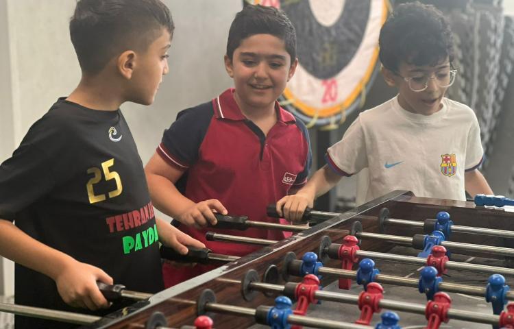 زنگ ورزش در پایگاه تابستانی 2