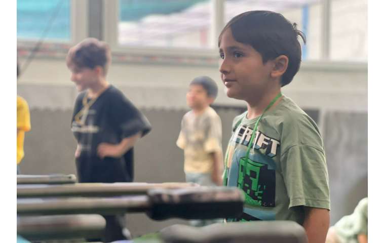 زنگ ورزش در پایگاه تابستانی 2