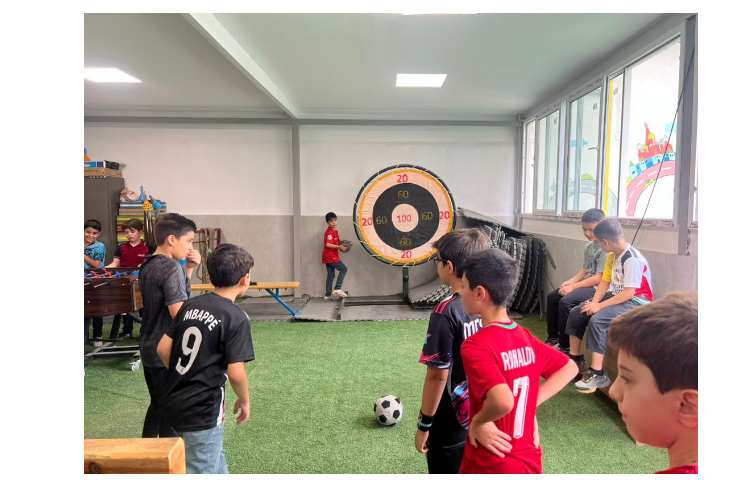 زنگ ورزش در پایگاه تابستانی 3