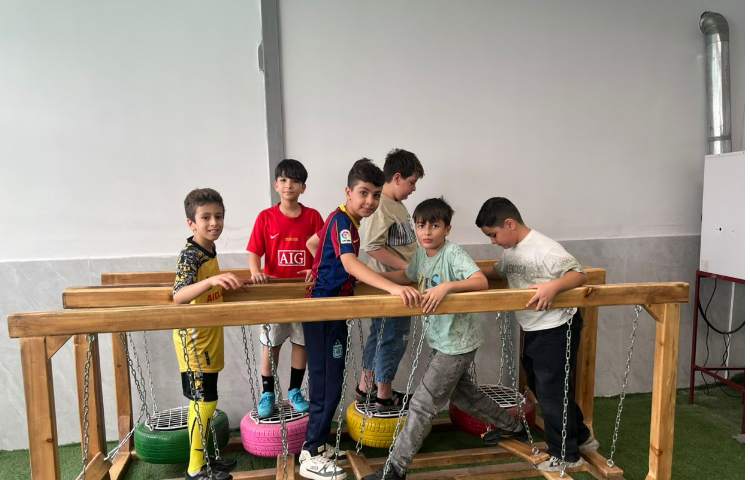 زنگ ورزش در پایگاه تابستانی 3