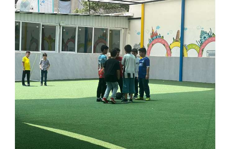 زنگ ورزش در پایگاه تابستانی 3