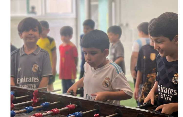 زنگ ورزش در پایگاه تابستانی 3