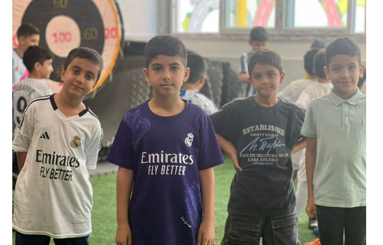 زنگ ورزش در پایگاه تابستانی 3