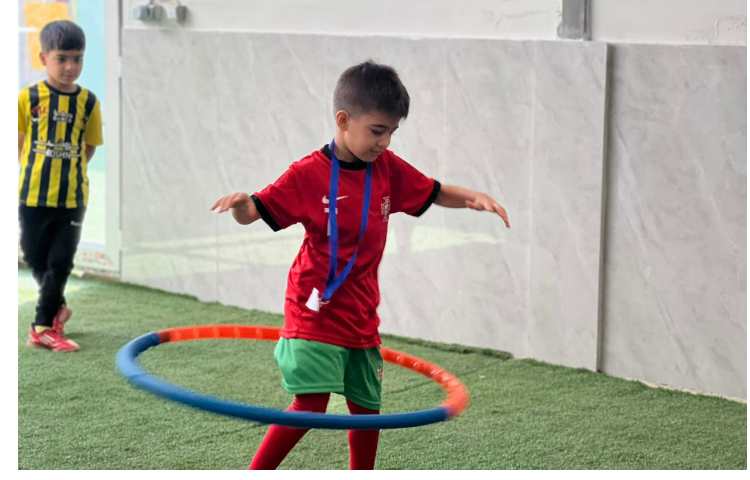 زنگ ورزش در پایگاه تابستانی 3