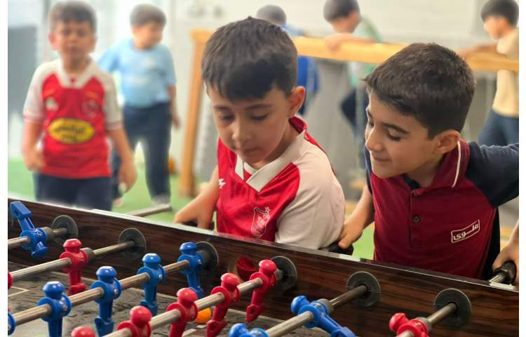 زنگ ورزش در پایگاه تابستانی 3